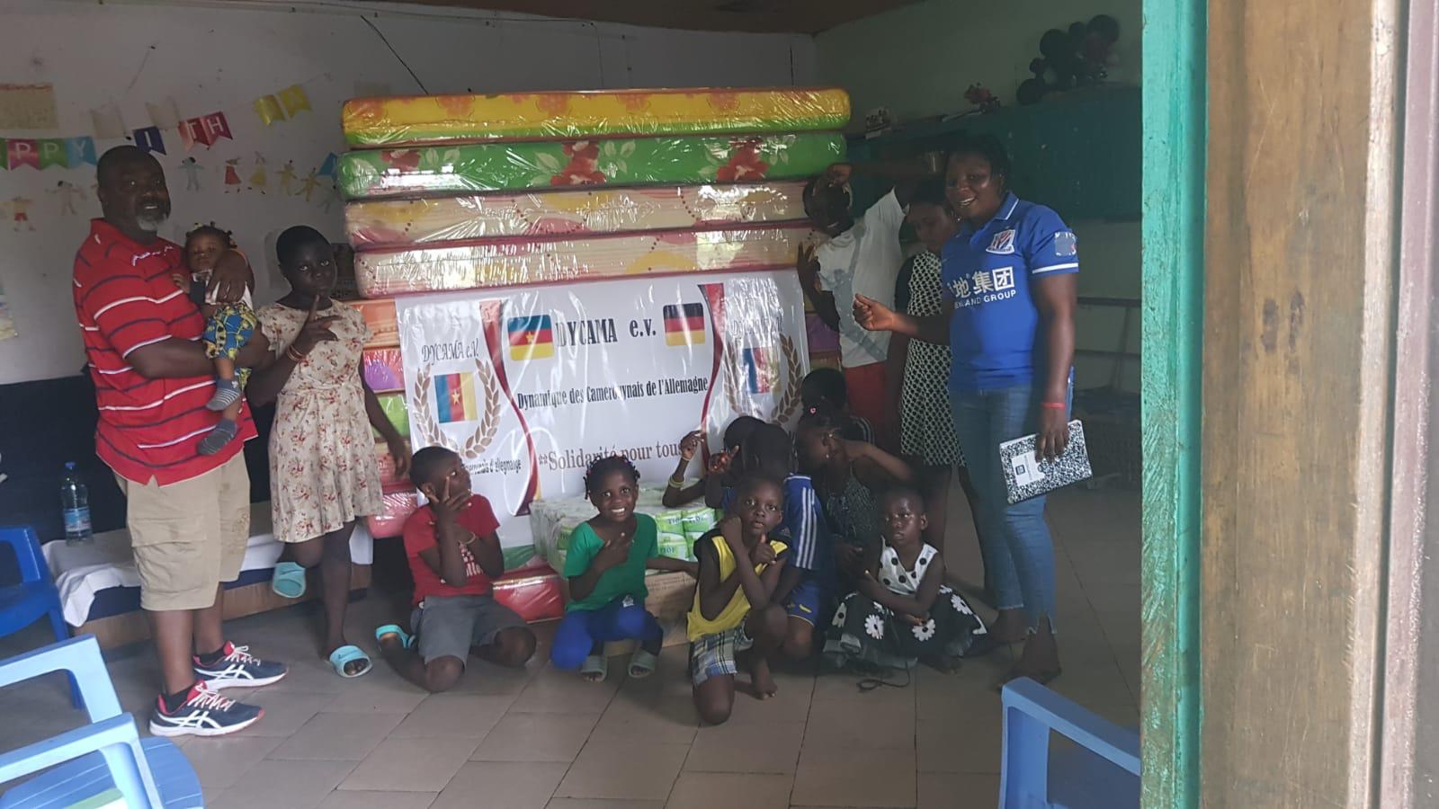 DYCAMA-2021: Unterstützung des Waisenhauses Kameroon Foster Care Center in Limbe, Kamerun, mit lebensnotwendigen Ressourcen