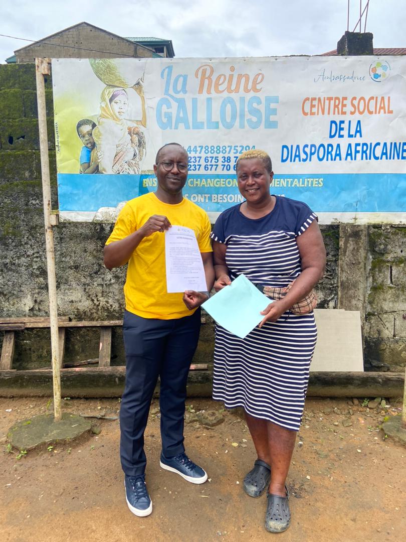 DYCAMA-2023: Unterstützung der Stiftung „La Reine Galloise“ mit Sitz in Douala, die autistischen Kindern hilft.